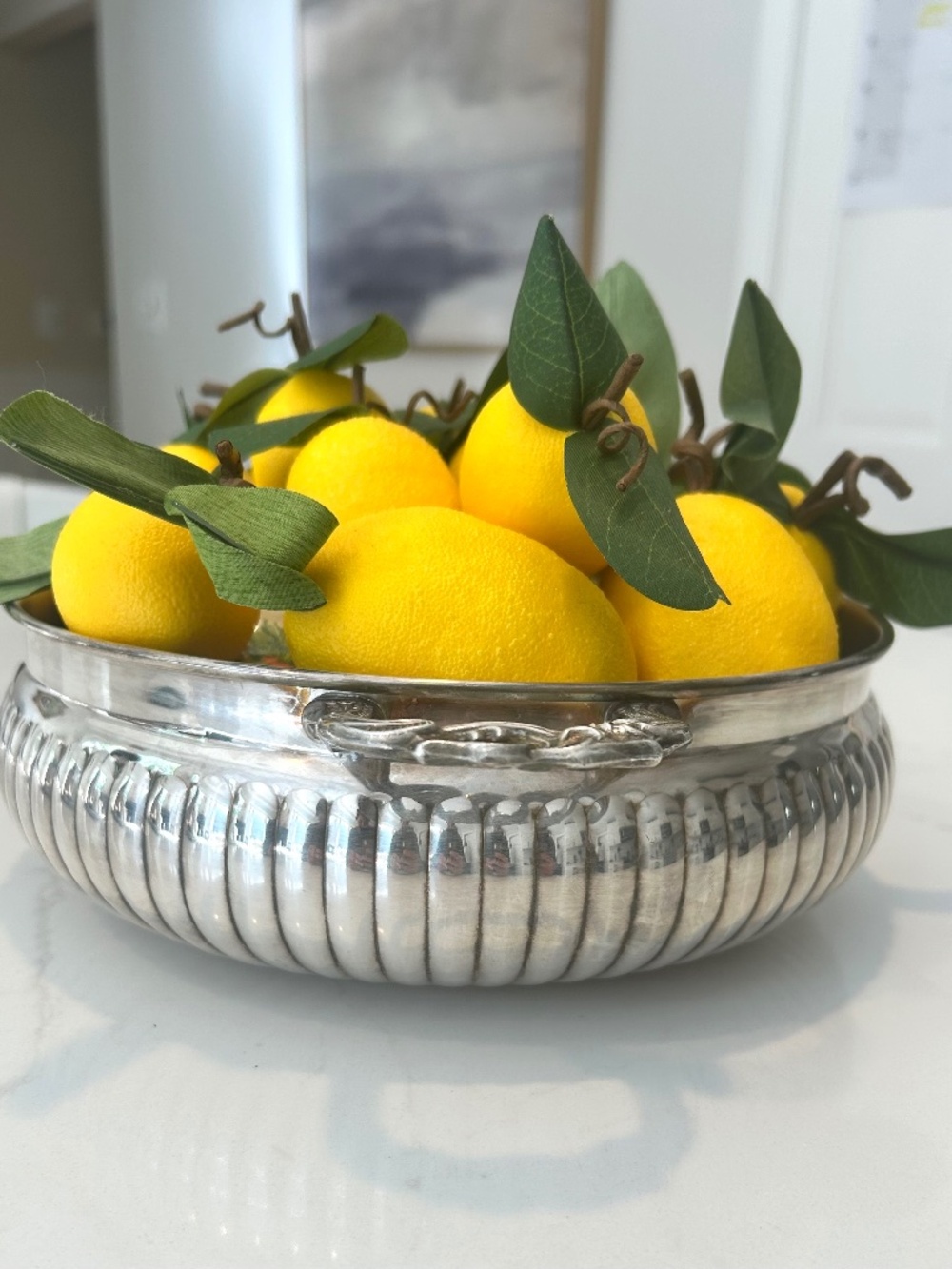 Vintage Leonard Silverplate Serving Dish/ Planter/Decorative Bowl 12.5 x 10x3.5”